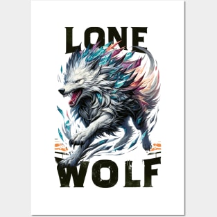 Lone Wolf Posters and Art